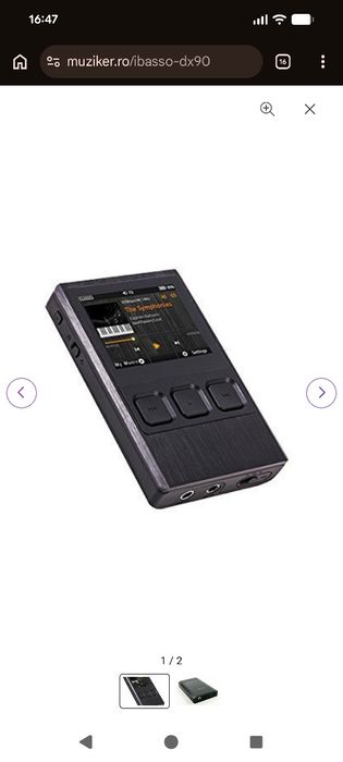 Player audio digital ibasso dx50