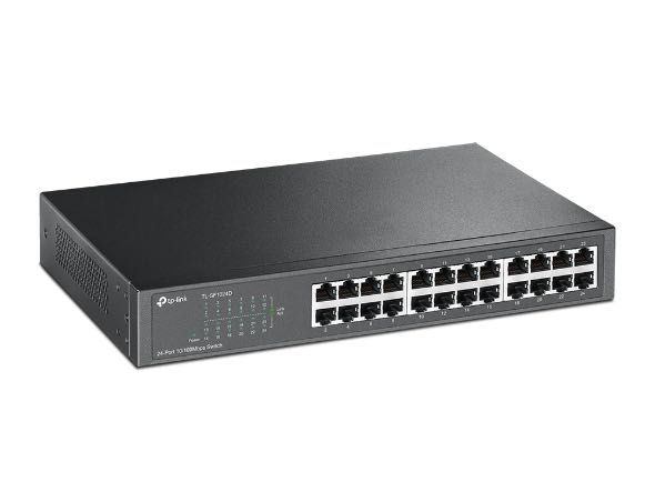 Коммутатор TP-LINK TL-SF1024D — 24 порта Fast Ethernet