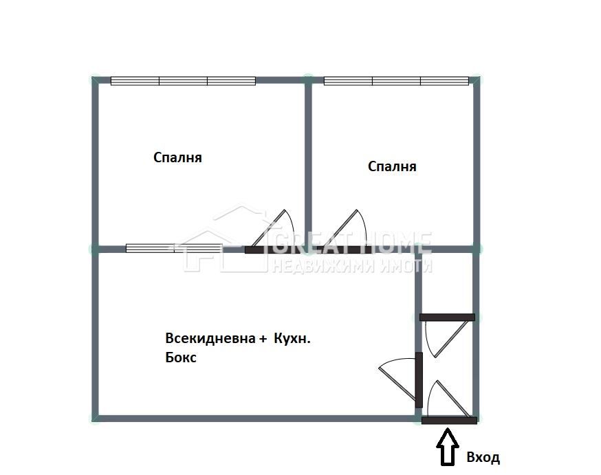 Продава се Тристаен апартамент в Търговище, Център - 50 кв.м за 1581 €/кв.м - Снимка #6