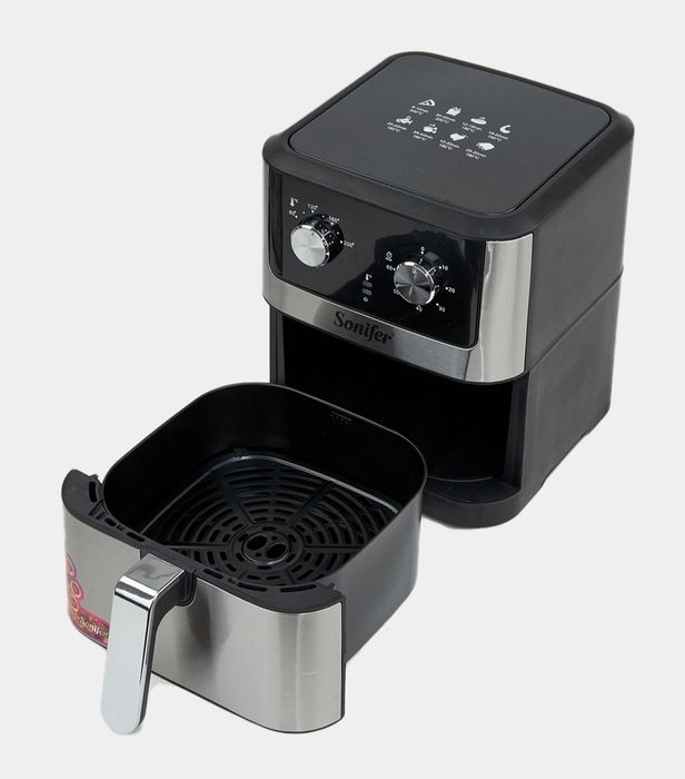 Новая Аерофритюрница 6 литр Аерогриль Sonifer SF-1017 Air Fryer!