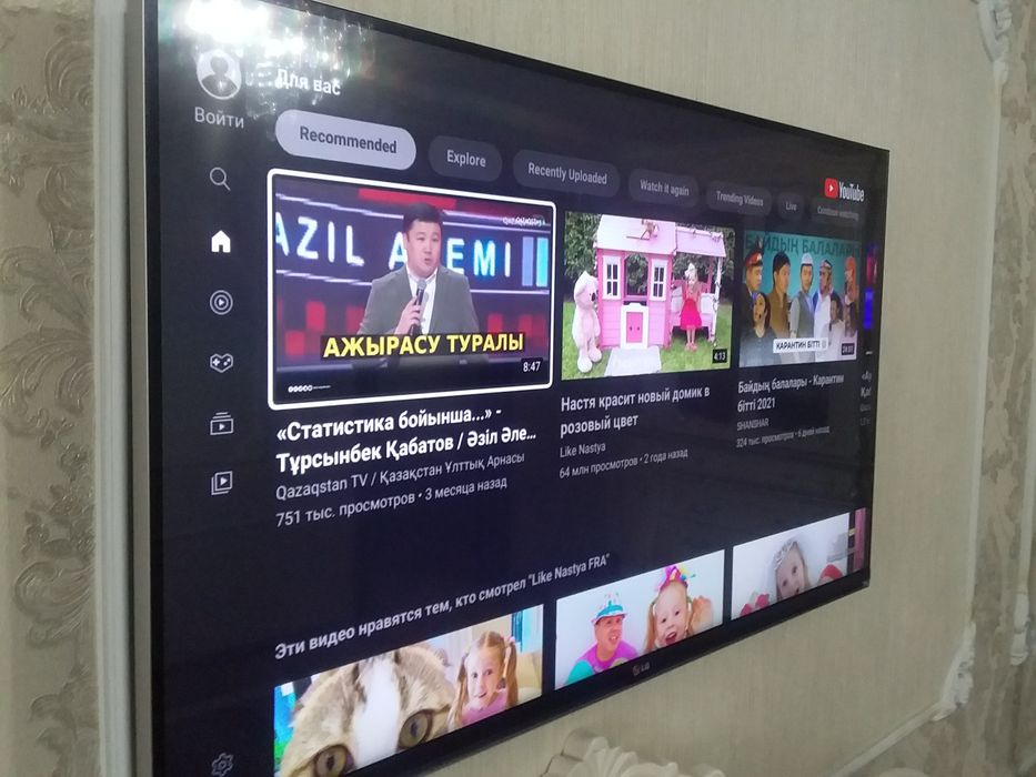 Самсунг Смарт тв андройд 102см