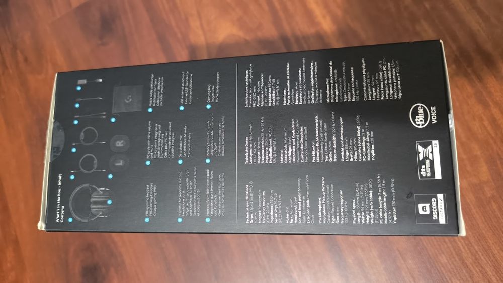наушники Logitech PRO X