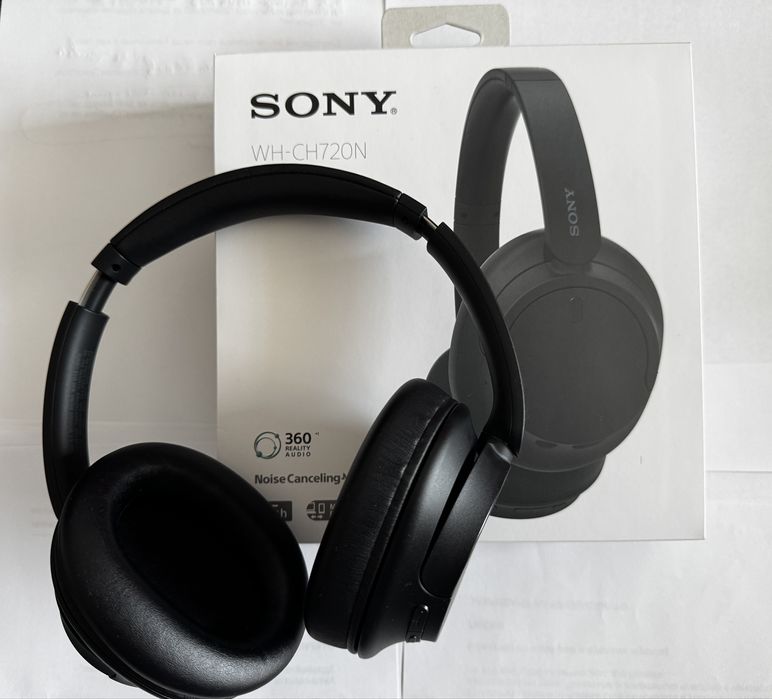 Слушалки Sony WH-CH720NB В ГАРАНЦИЯ!