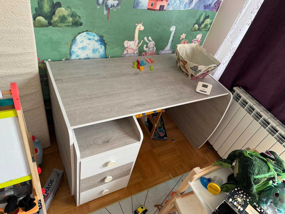 Бебешко/детско/юношеско легло трансформиращо с 2 матрака