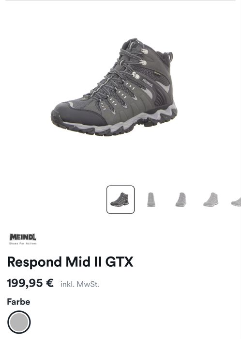 Туристически обувки MEINDL RESPOND MID || GORE-TEX . Размер 41