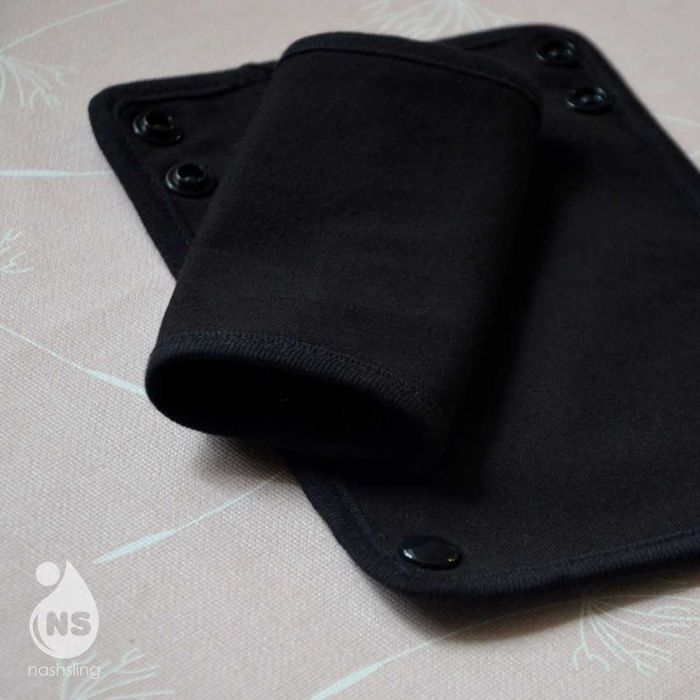 Универсални протектори за ергономична раница за бебе - сиви, черни