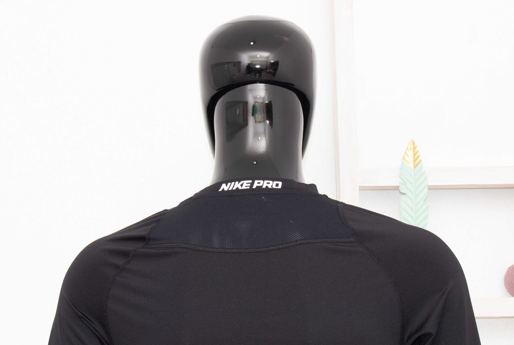 Nike Pro оригинална мъжка блуза черна Dri Fit дълъг ръкав L