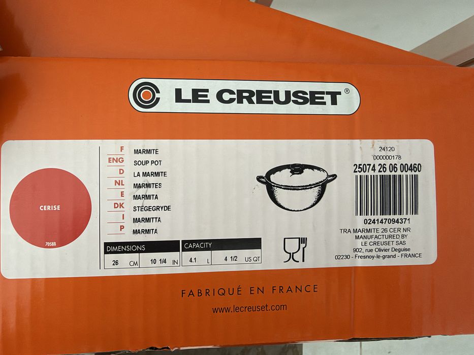 Чугун Вок. Le creuset