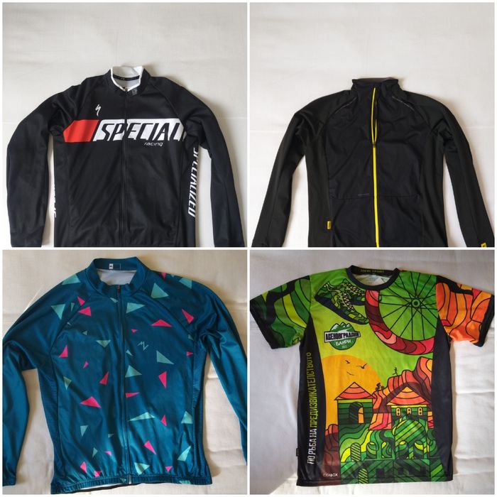 Екип за колоездене, джърси