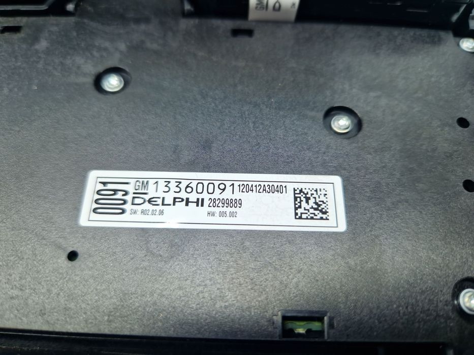 Radio CD Opel Astra J [Fabr 2009-2015] 13360091