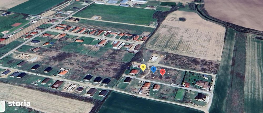 Parcele/loc casa 500mp/casa în stadiu de proiect Osorhei Mini Paradis