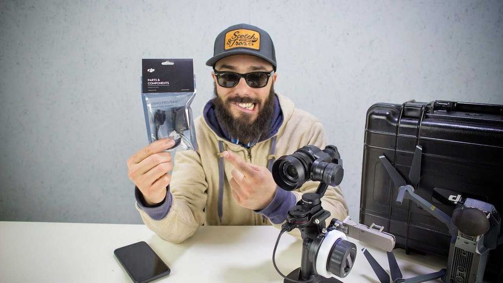 Проводной видеоадаптер DJI OSMO Pro/Raw Wired Video Adapter (Part94)