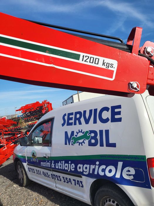 Macara hidraulica incarcat saci azot big bag 1200kg/1750 kg