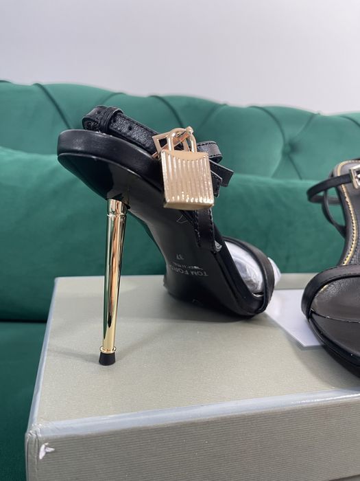 Sandale Tom Ford piele naturala 100% Full Box Premium colectie noua
