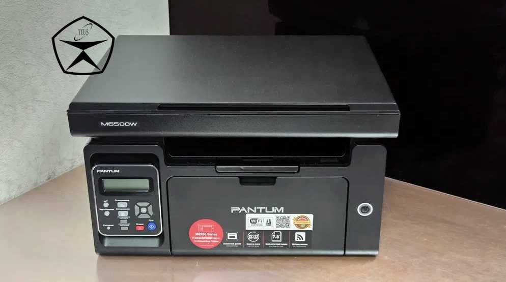 Продаю черно-белый лазерный принтер 3в1 Мфу Pantum M6500W с WiFi