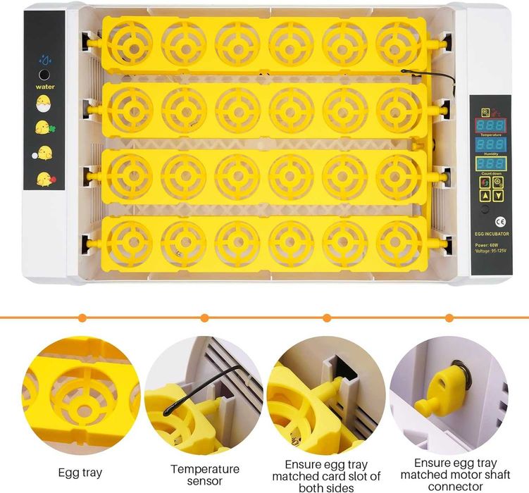 Автоматичен инкубатор 24 яйца - реф. код - 5