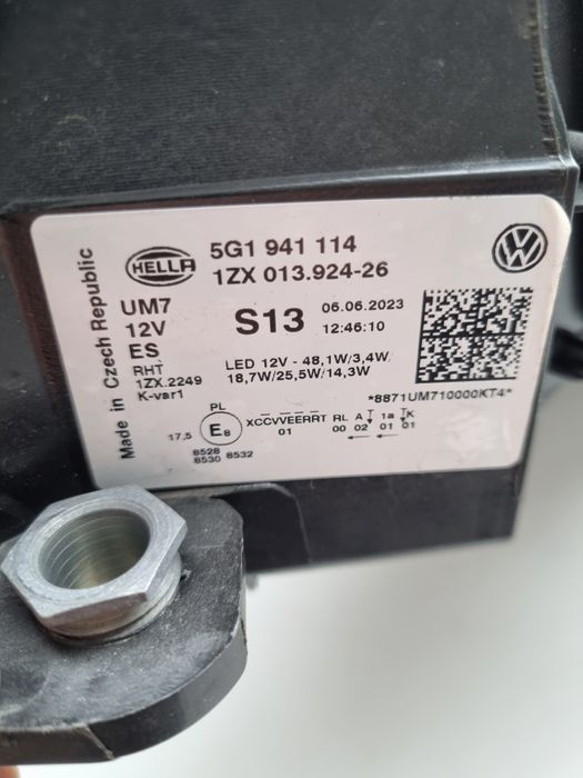 Far VW Golf 7 Led