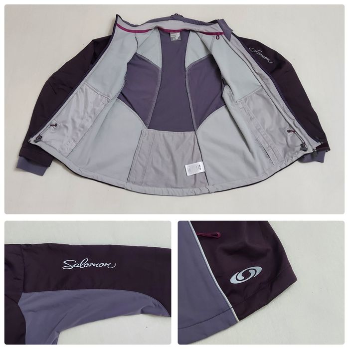 Jacheta Softshell SALOMON Clima Wind, căptușită cu polar, Nr. M (lady)