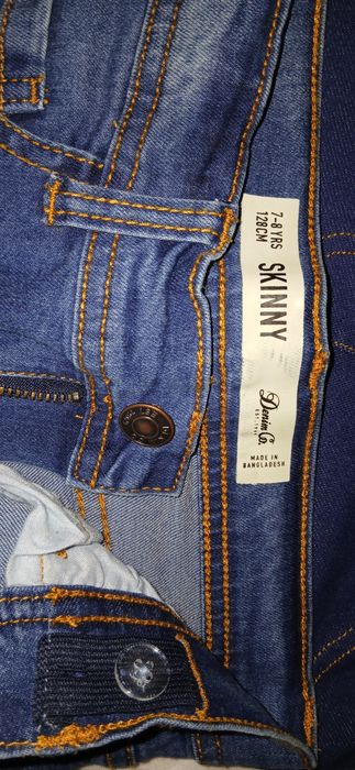 Дънки George, Denim Co, YD, 6-8г, нови