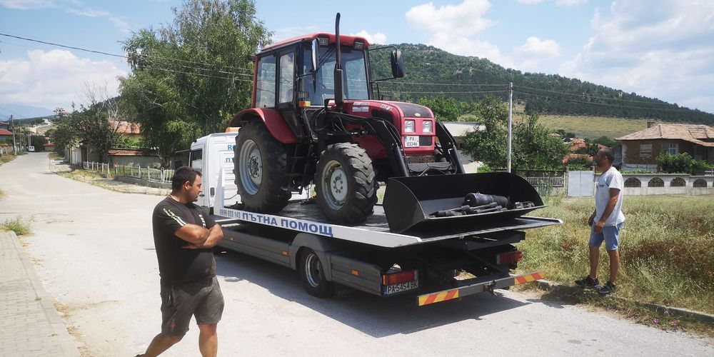 Нов Челен товарач, Фандромно устройство за трактор . 2 години гаранция