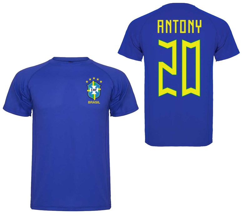 DRI-FIT фен Tениски BRAZIL Neymar БРАЗИЛИЯ с ИМЕ И НОМЕР по избор!
