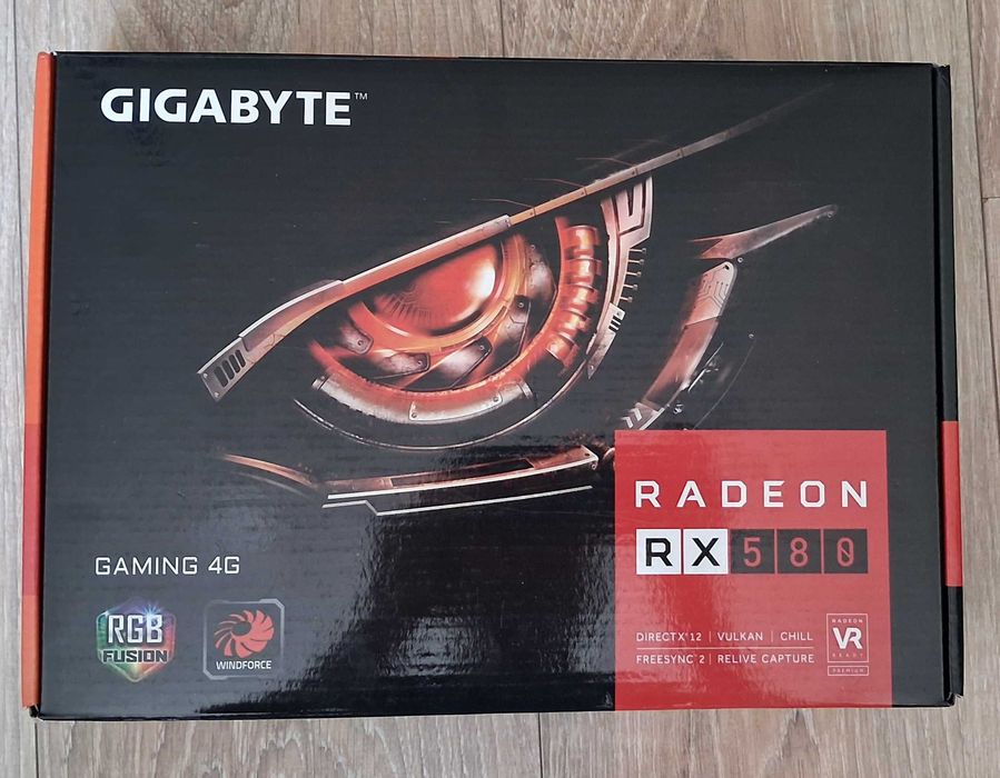 Видео карта Gigabyte RX 580 - 4GB