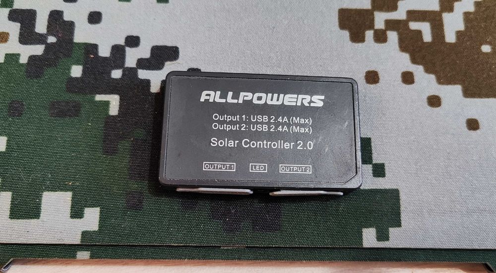 Походная солнечная панель ALLPOWERS (21Вт,5V,4A). Продажа или обмен