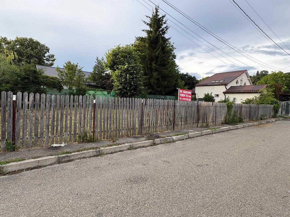 Teren intravilan de vanzare in Campina, cartier rezidential Muscel, 393 mp