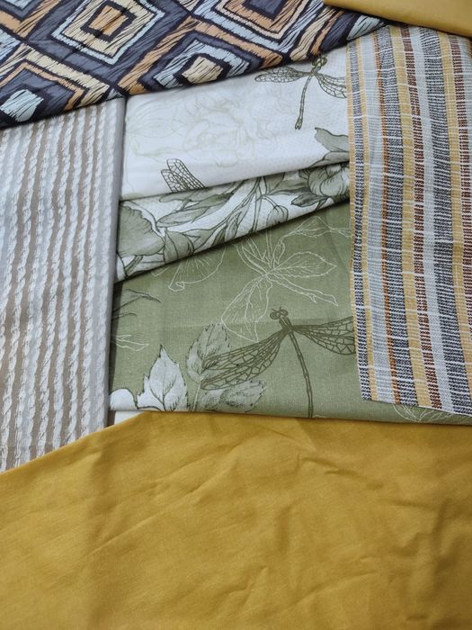 Х/б лоскуты разного размера