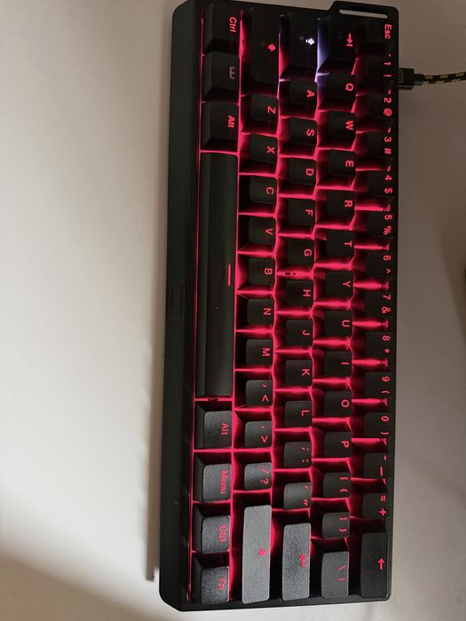 Wooting 60HE с кастом свичами