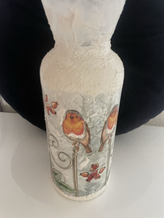 Ваза за цветя ръчна изработка