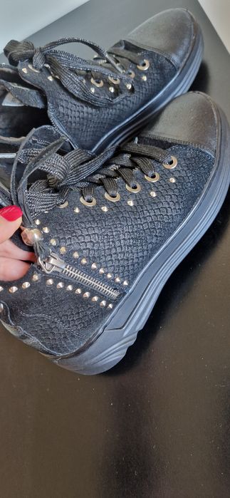 Botine scurte piele naturala
