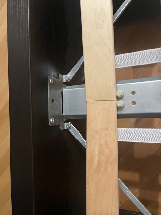 Легло IKEA MALM (рамка 175х207) с 4 чекмеджета и матрак