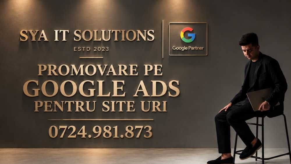 Promovare Google Ads - Primele locuri în căutare  - Google Ads Partner