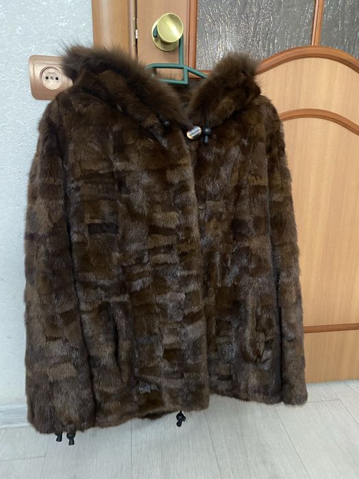 Шуба норковая размер 46