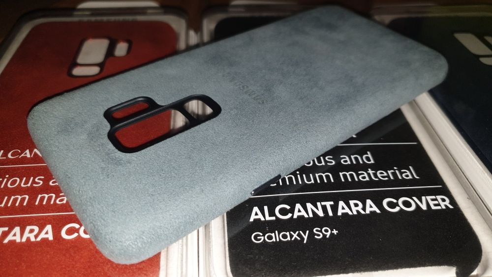Husa originala Samsung Alcantara Cover Galaxy S9 Plus S9+ G965