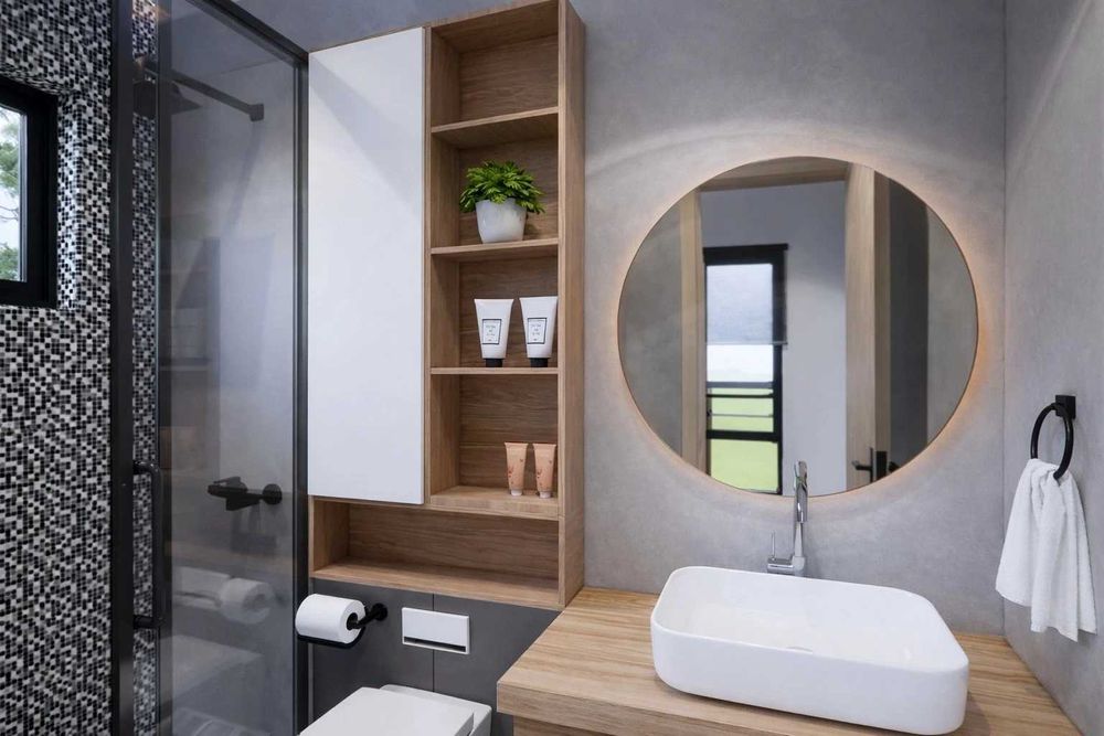 НА ИЗПЛАЩАНЕ - Евтина двуетажна сглобяема къща с 4 спални, 165 кв. м