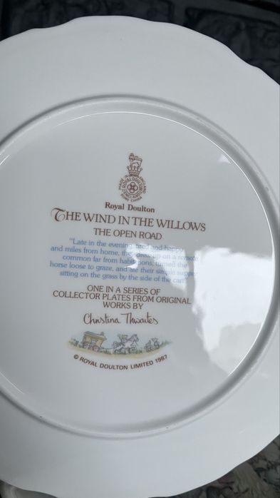 Фарфоровые тарелочки Англия