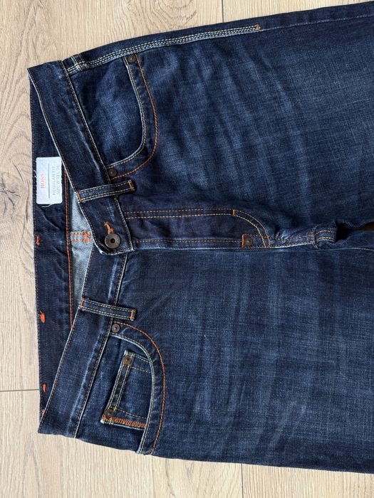 Blugi HUGO BOSS Albastru Barbati | Marime 33 x 34 (Marime 86 cm)