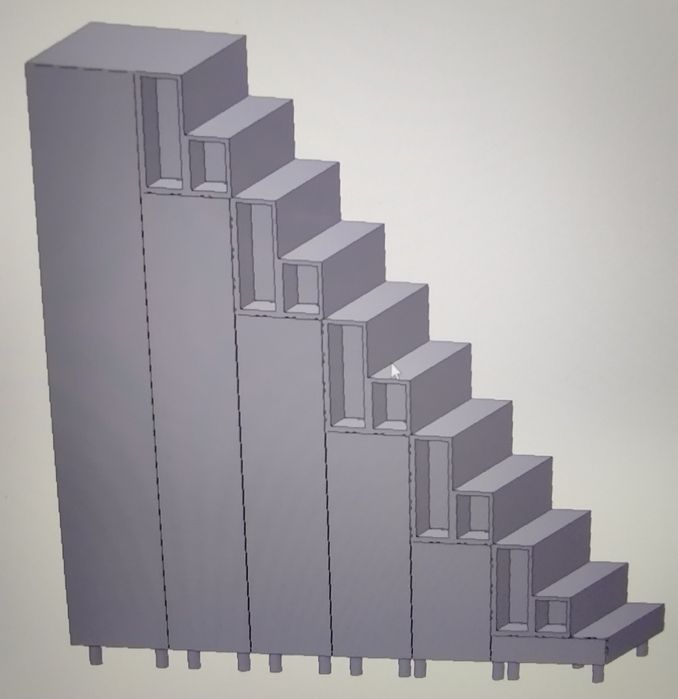 Scara  cu spatiu depozitare , dressing , bucatarii, mobila la  comanda