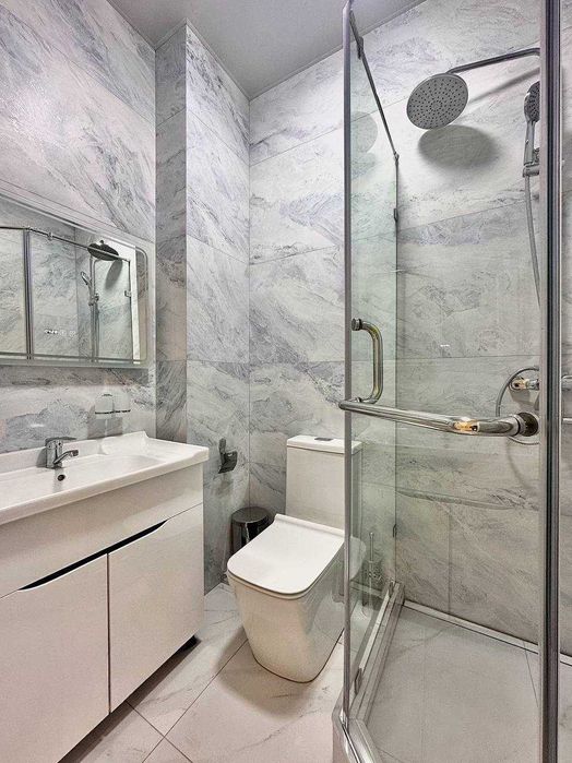 Евро-ремонт, 4-к Shinam, кирпич, 105 м², 2 санузла Бадамзар`