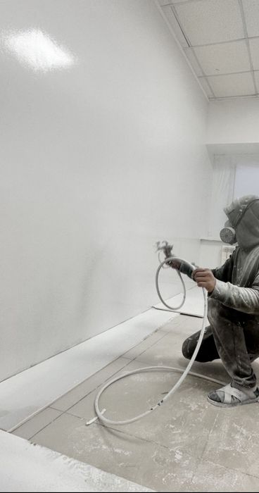 Покраска 400 тг кв