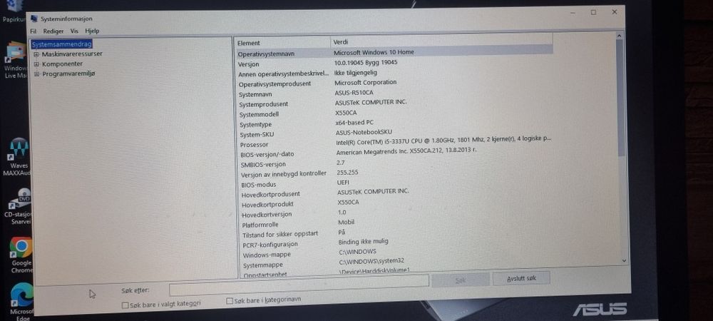 лаптоп Asus R510C Notebook PC.