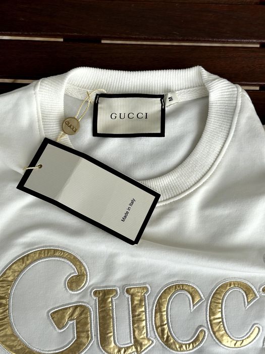 Дамско горнище / суичър GUCCI (Made in Italy) - размер M, НОВ с етикет