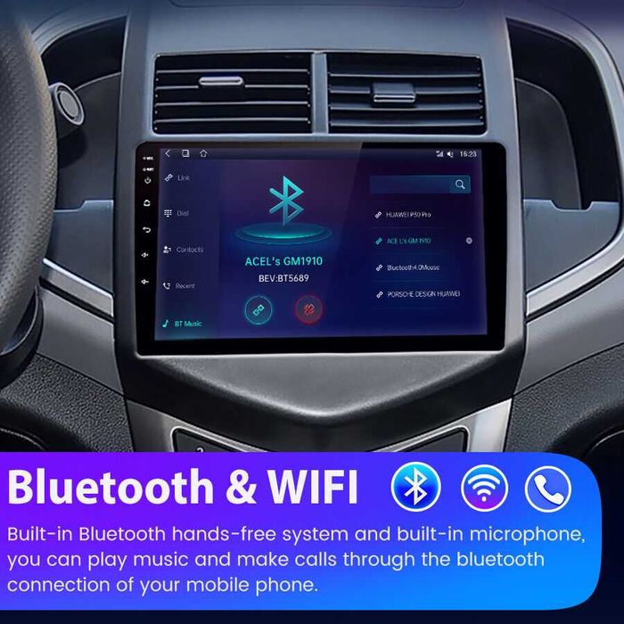 Мултимедия Двоен дин за Chevrolet AVEO Навигация Android Шевролет Авео