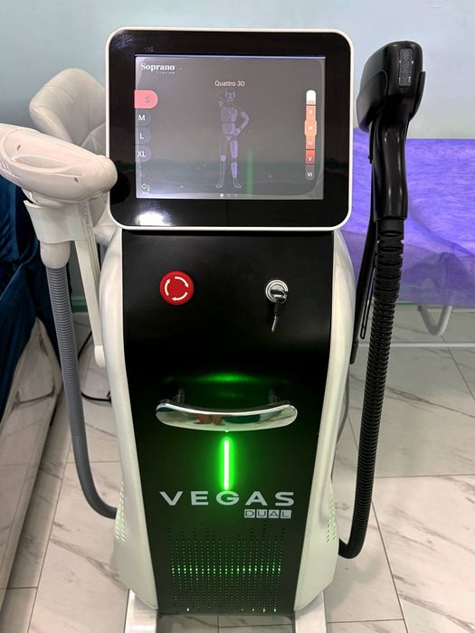 Professional Lazer apparati Vegas Dual (Diod + Neodim)
Lazerli epilyat