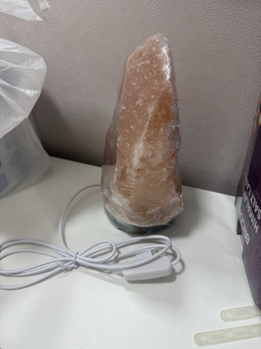 Солевая лампа лампа внутри