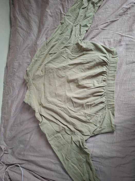 Рубашка лён Pull and Bear