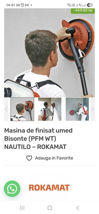 Drișcă electrică Rokomat