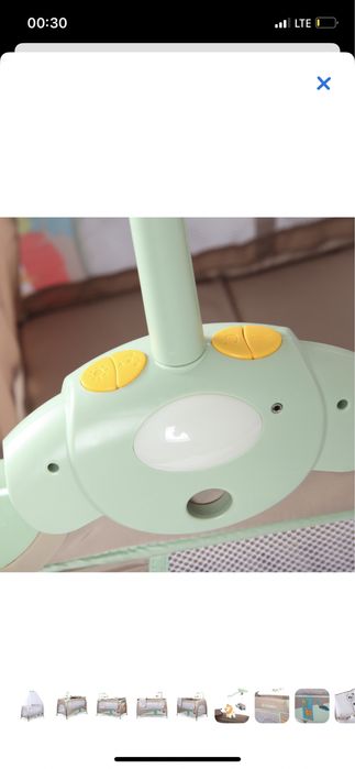 Продам детскую кровать с матрасом